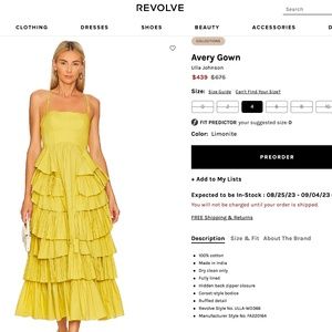 Ulla Johnson Avery Gown